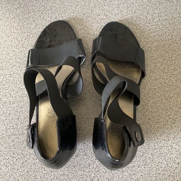 Sam & Libby SLPRICE Open Toe Wedge Sandals - Picture 5 of 10